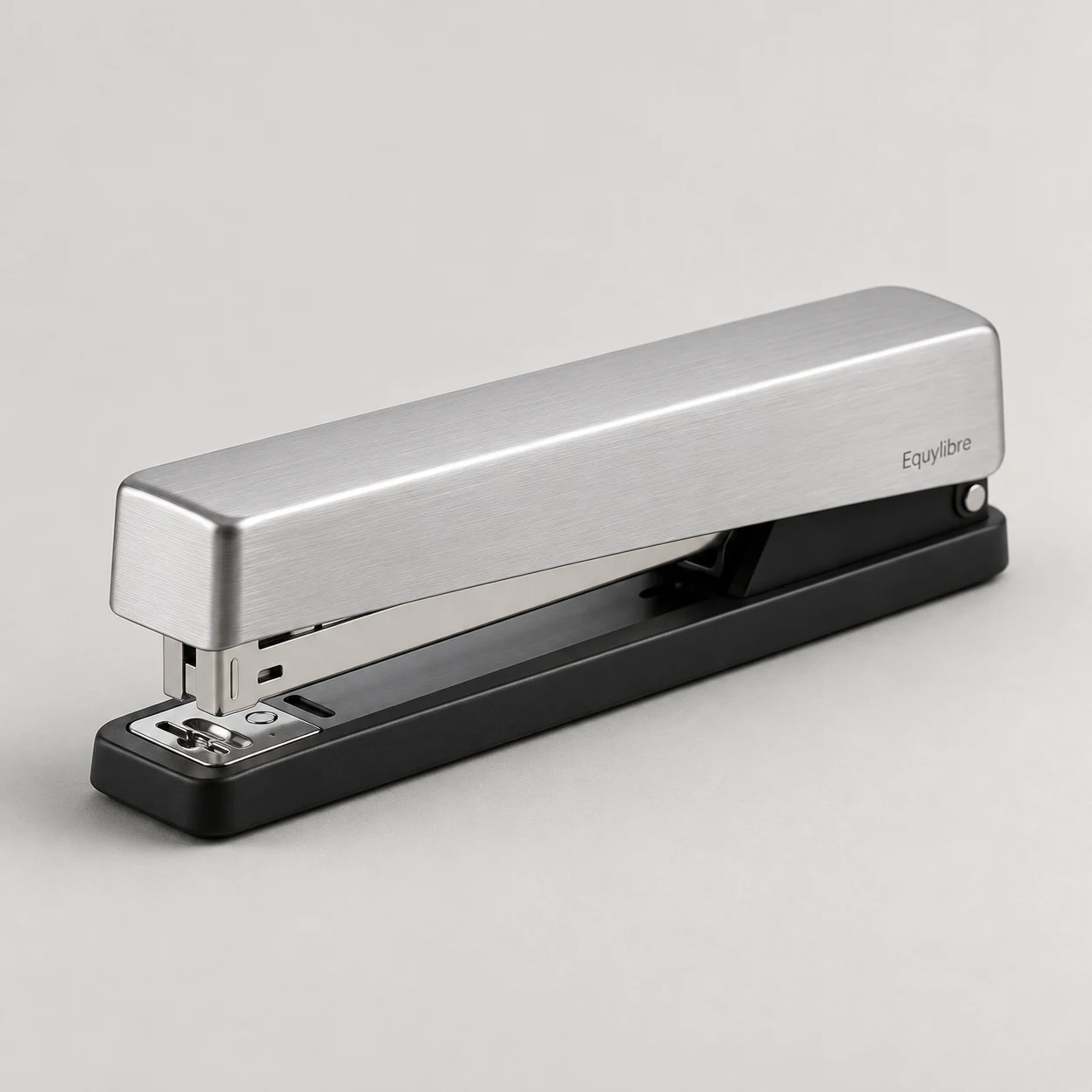 Rail Slim Stapler — Silver